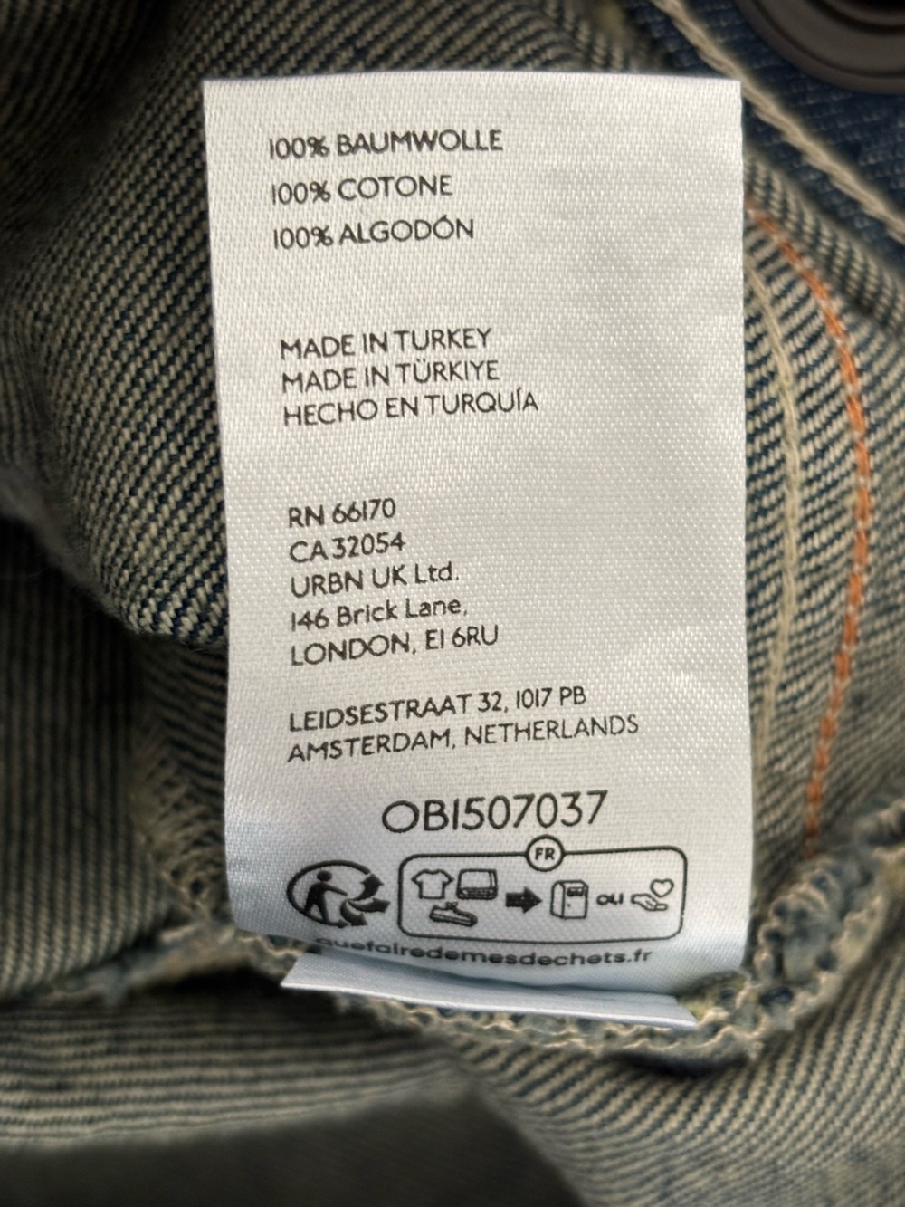 We The Free Moxie Pull-On Barrel Jeans Cerulean Skies 29 NWT Blue Faded Wash - Picture 15 of 16
